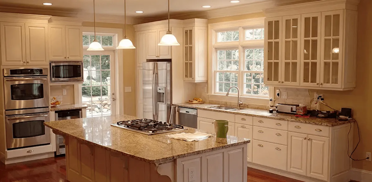 Custom cabinet door installation and kitchen upgrade in Omaha, NE