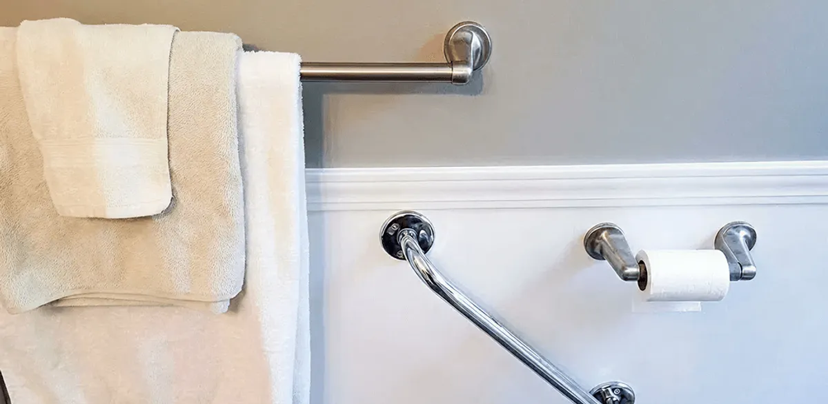 Bathroom grab bar installation for safety and accessibility in Omaha, NE